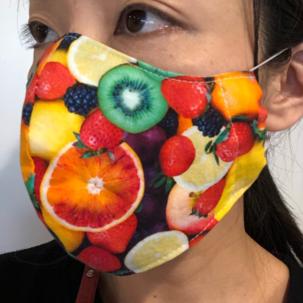 Fruits face mask